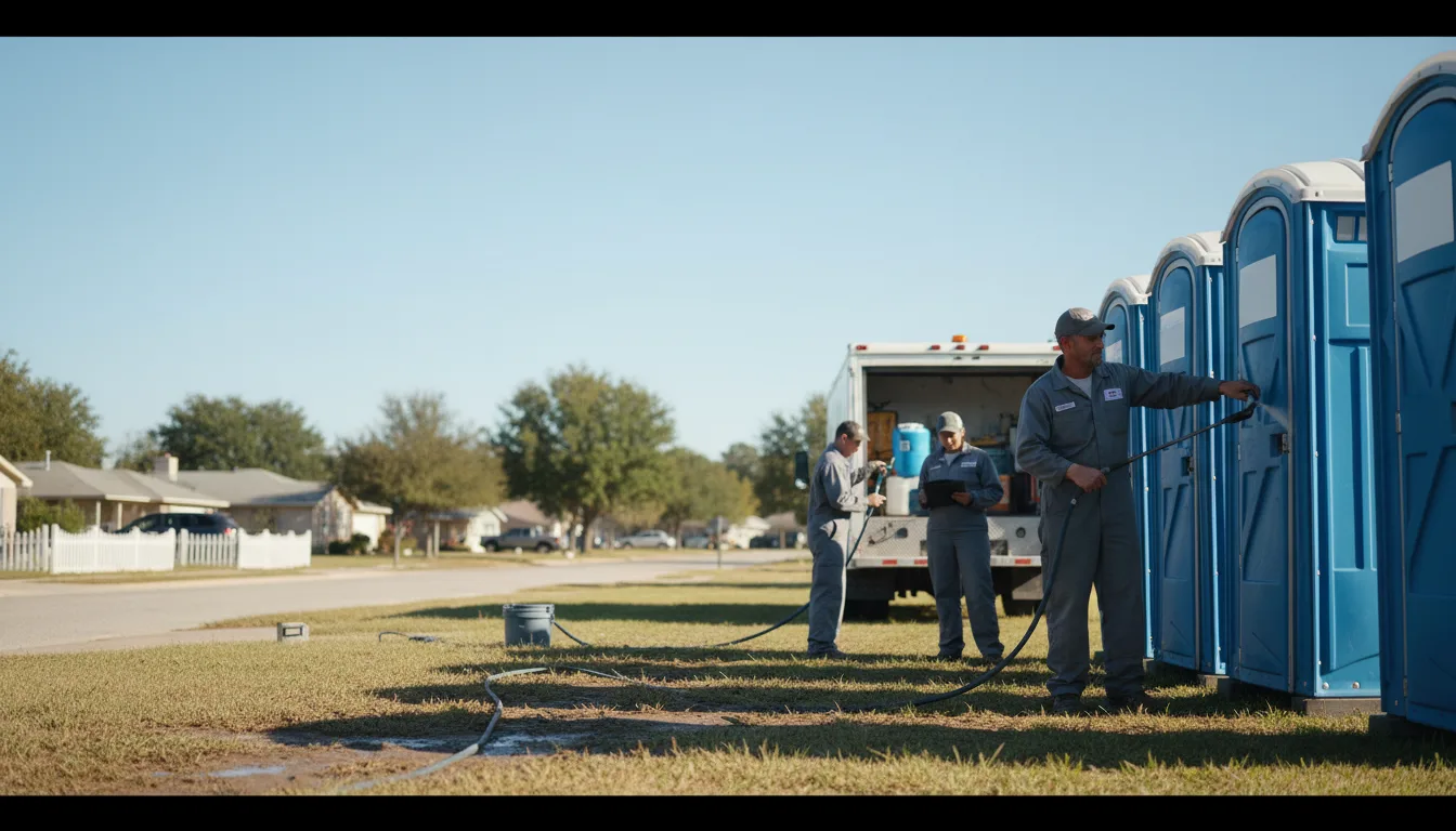 Long-Term Portable Toilet Rental in Weldon, IL near me
